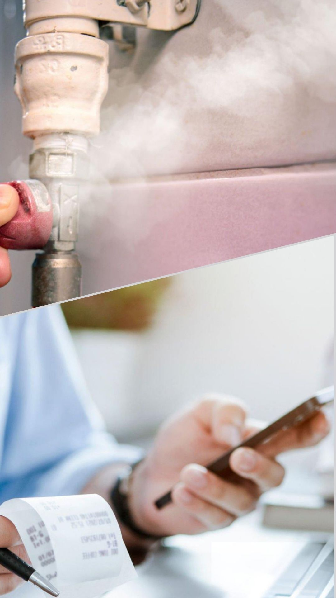 Modern smart office building with digital IoT connections overlay